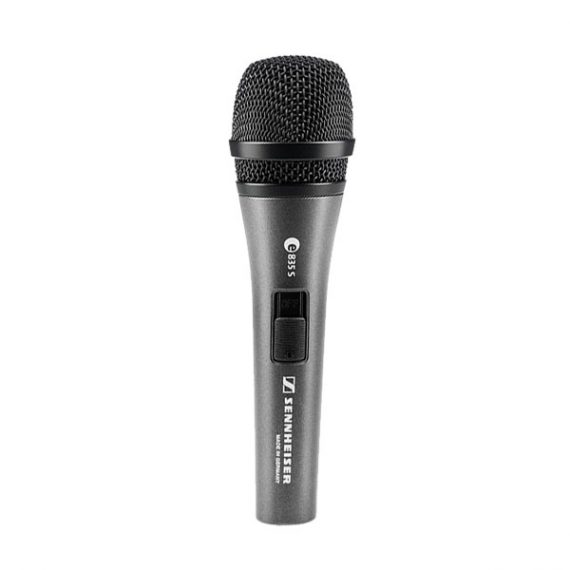 Sennheiser e835-S Switched Dynamic Microphone – Event Function Hire